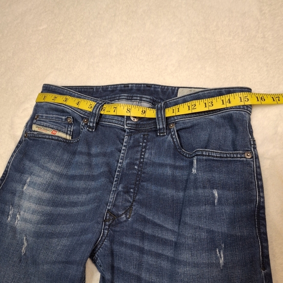 Diesel Industry Safado-R Regular Slim Straight Distressed Denim Jeans W29 L32 - Picture 13 of 16